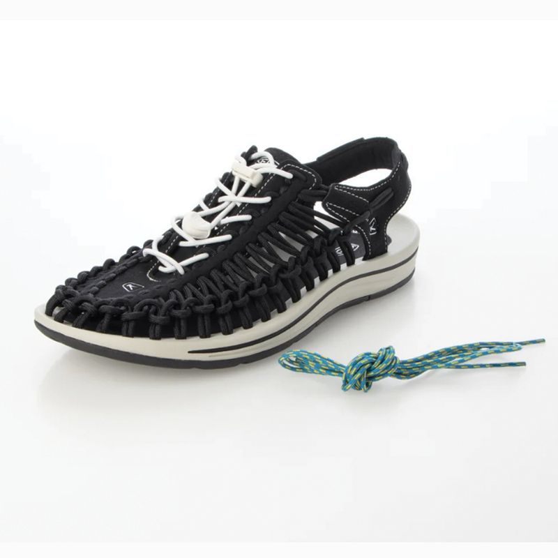 [ลด30% เก็บโค้ด 1407FASHDDT] KEEN Men Uneek - BLACK/SILVER BIRCH รองเท้า คีน แท้ รุ่นฮิต ผู้ชาย