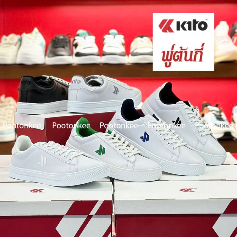 Kito รองเท้าผ้าใบ ใส่ได้ทั้งหญิงเเละชาย รุ่น BE7 Size 36-44 ของเเท้  พร้อมส่งss moo