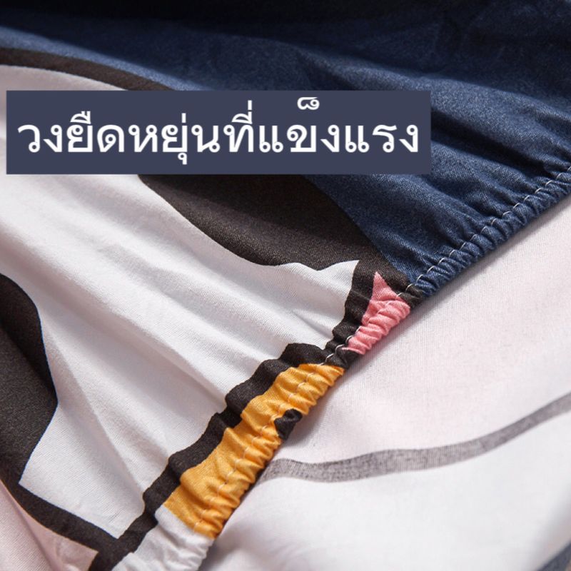 FASH ผ้าปูที่นอน 3.5ฟุต/5ฟุต/6ฟุต  ผ้าปูที่นอนกันไรฝุ่น