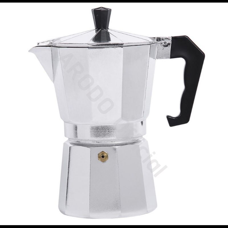 เซตทำกาแฟ moka pot 3in1 สำหรับ 6 ถ้วย/300 ml (รวมอุปกรณ์ 3 ชิ้น)