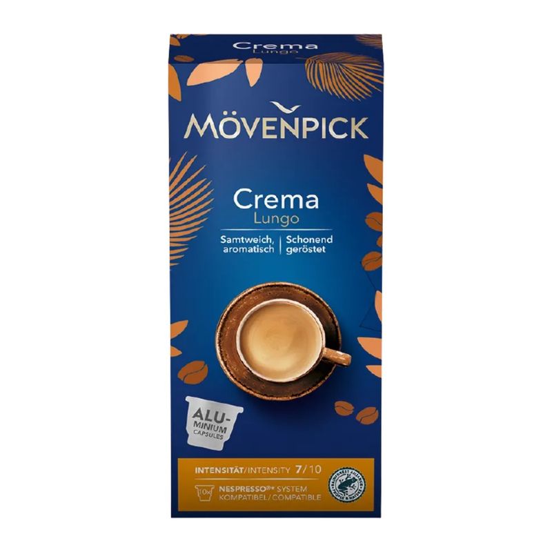 โมเว่นพิค กาแฟแคปซูล สำหรับเครื่องเนสเพรสโซ่ 10 แคปซูล - Movenpick Coffee Capsules for Nespresso Machine 10 capsules