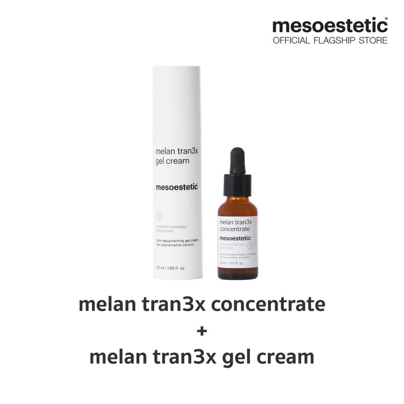 melan tran 3x แพ็คคู่ - ฟื้นบำรุงผิวสำหรับผู้ที่มีปัญหา ฝ้ากระ และ จุดด่างดำ