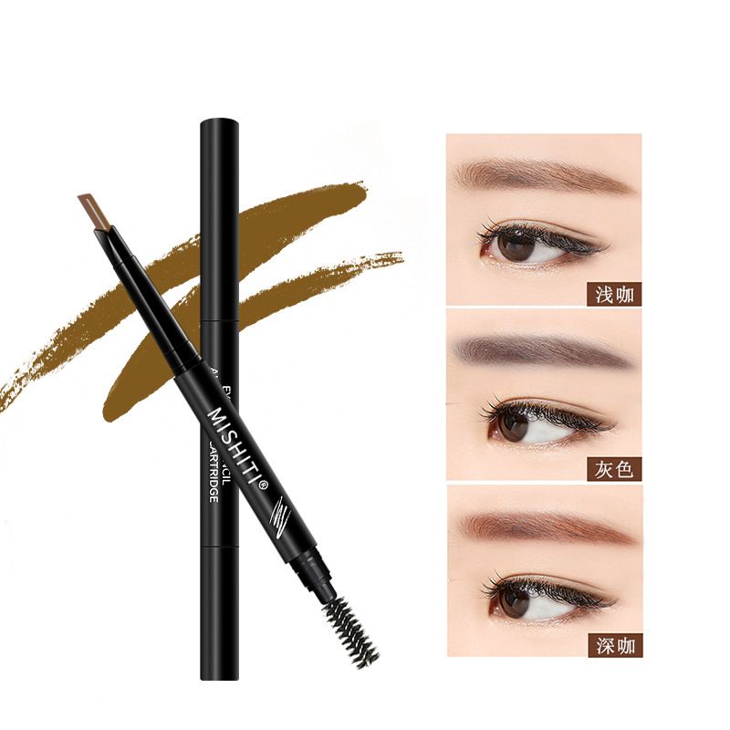 KeraSys ดินสอเขียนคิ้ว เครื่องสำอางผญ sivanna 1 ชิ้น Eyebrow Pencil