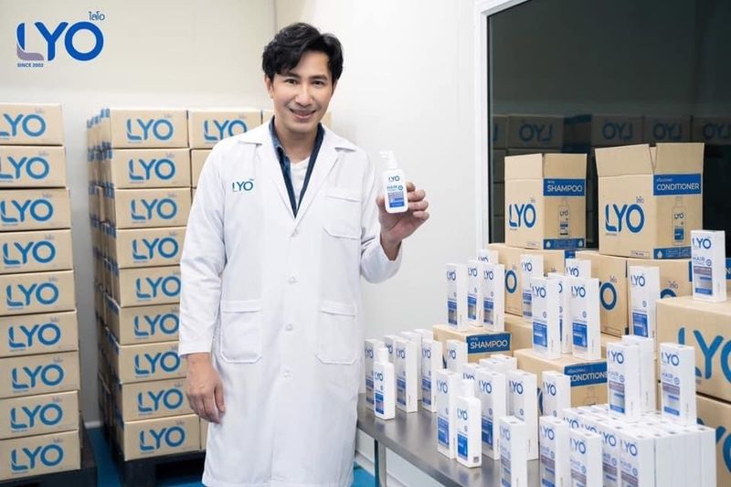 ไลโอ LYO หนุ่มกรรชัย | 1แถม2 โปรพิเศษ ลดผมร่วง เพิ่มหนา บำรุง เร่งผมยาว ชะลอหงอก แฮร์โทนิค LYO Thailand PF