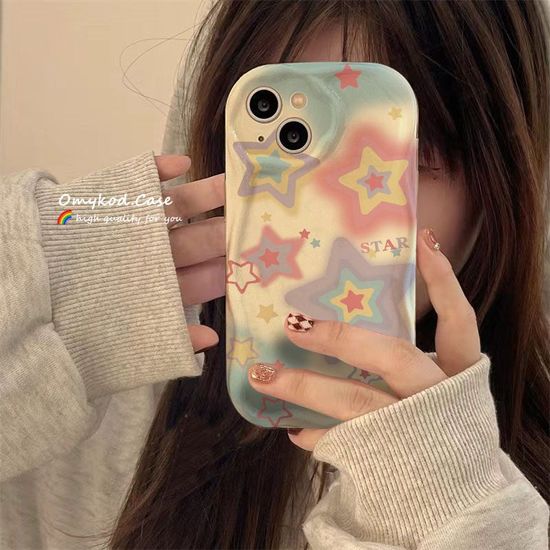 🌈Ready Stock🏆Infinix Hot 20 Play Hot 20i 20 12 Play 30 30i Hot 8 9 Infinix Note 12 Turbo G96 Infinix Smart 8 6 7 5 6 Pua 5 2020 Cartoon Star Phone Case & Holder Soft Protection Back Cover