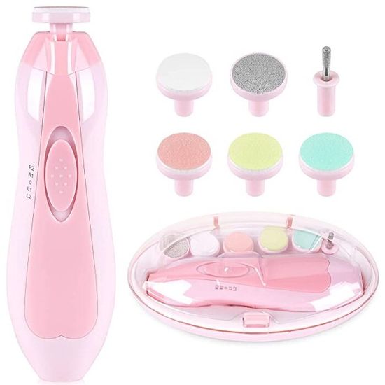 【พร้อมส่ง】ที่ตัดเล็บเด็ก ที่ตะไบเล็บเด็ก ที่ตัดเล็บไฟฟ้าอัตโนมัติ Baby Nail Trimmer