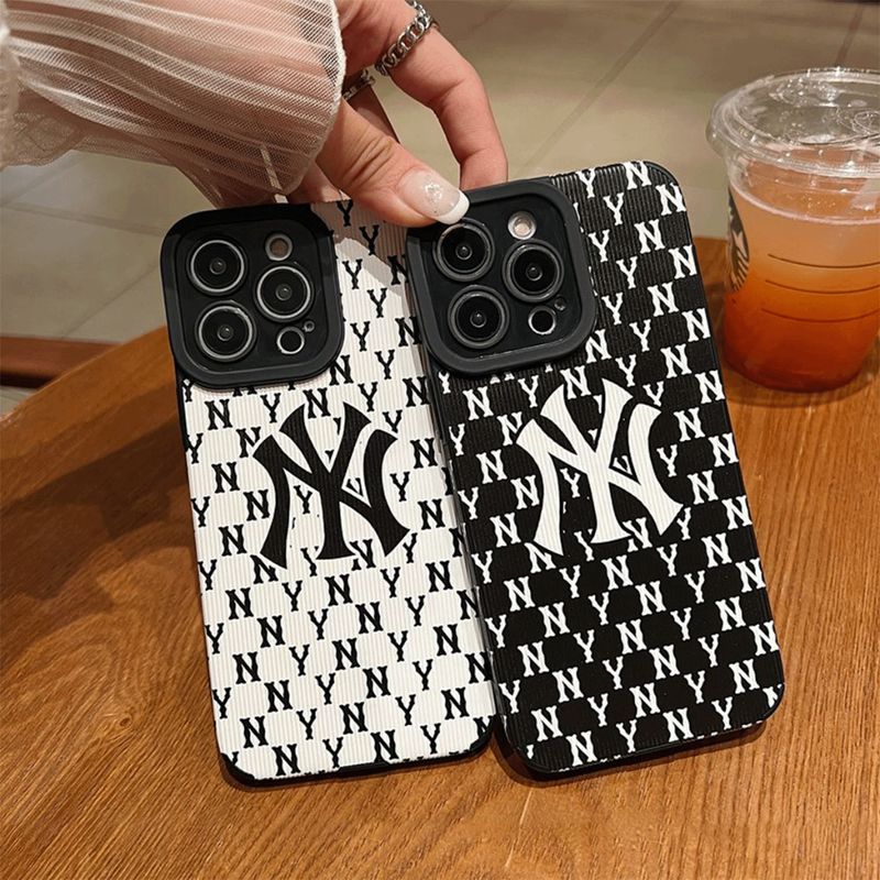 เคสโทรศัพท์มือถือ แบบนิ่ม ลายการ์ตูน NY กันกระแทก สําหรับ iPhone 15 14 13 12 11 Pro Max SE2020 X Xr Xs Max 8 7 Plus Case