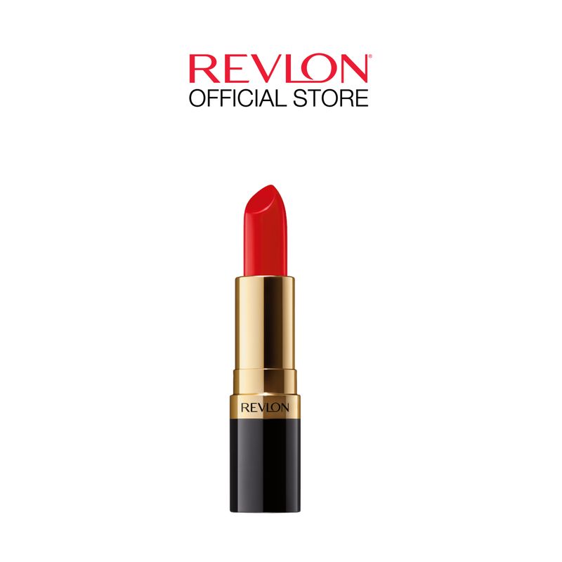 Revlon Super Lustrous Lipstick เรฟลอน ซุปเปอร์ลัสทรัส ลิปสติก สีสดชัด เนื้อเนียน ชุ่มชื่น (ลิปสติก เรฟลอน  รุ่นขายดี  ลิปสีอิฐ  เครื่องสำอาง)