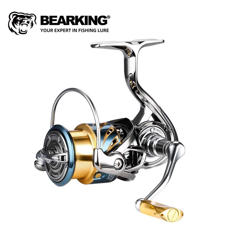 Bearking Brand TW S Series ตลับลูกปืนรอกตกปลา สเตนเลส 5.5:1 รับน้ําหนักได้เต็มที่ 12 กก