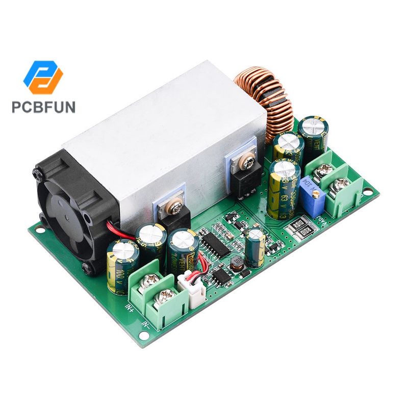 Pcbfun DC-DC 12V-75V ถึง 5V24V48V เพาเวอร์ BUCK โมดูลแปลง 600W 25A