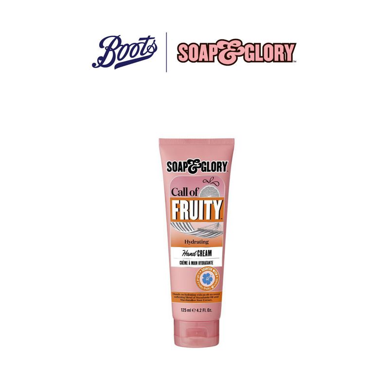 Soap & Glory Call Of Fruity Hydrating Hand Cream โซพ แอนด์ กลอรี่ คอล ออฟ ฟรุ๊ตตี้ ไฮเดรติ้ง แฮนด์ ครีม