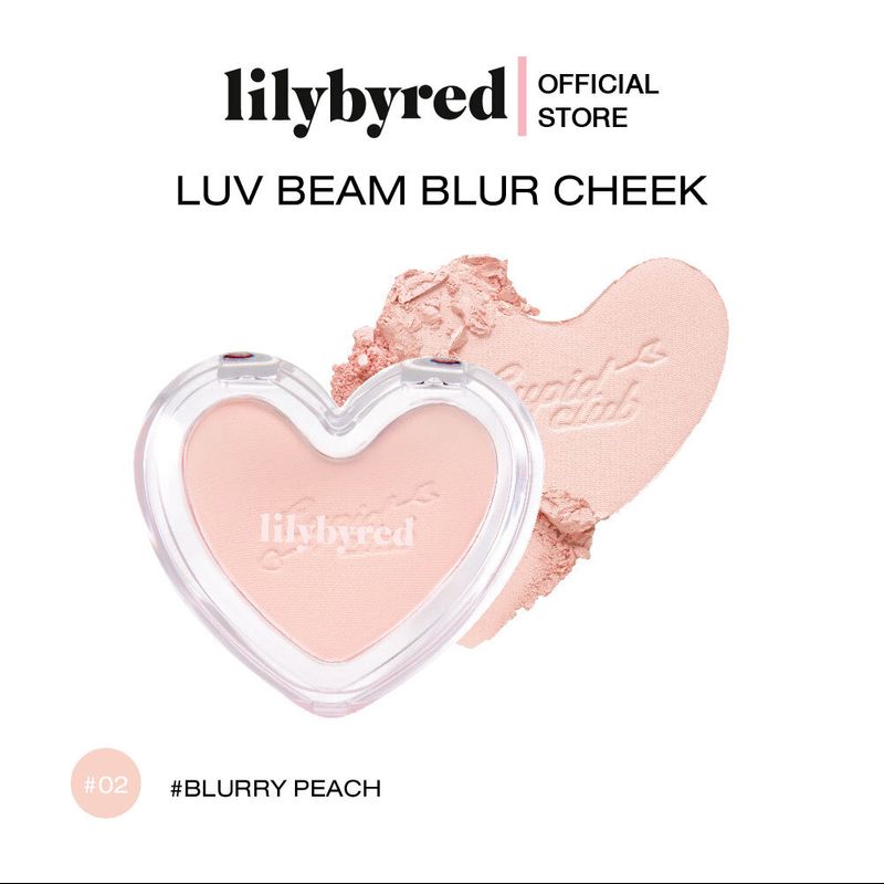 LILYBYRED LUV BEAM BLUR CHEEK 4.3 G. ( บรัชออน เนื้อฝุ่น เครื่องสำอางค์)