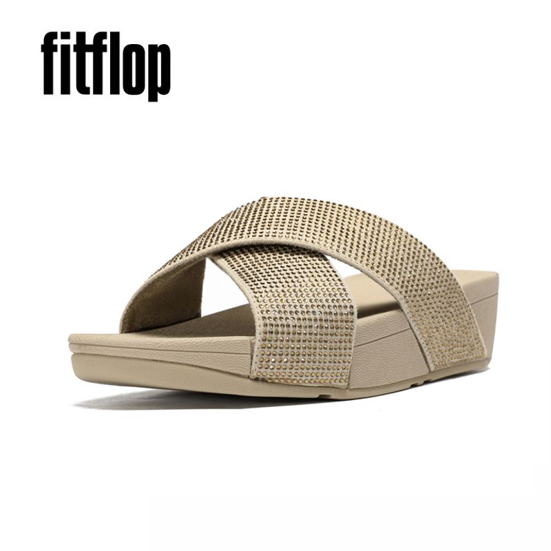 FITFLOPS womens sandals ดีไซน์กันลื่นสไตล์คลาสสิก รองเท้าแตะแบบหูหนีบผู้หญิง