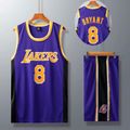 เสื้อ Lakers หมายเลข24,The lakers' no. 8 yellow,Adult L height (160-165)