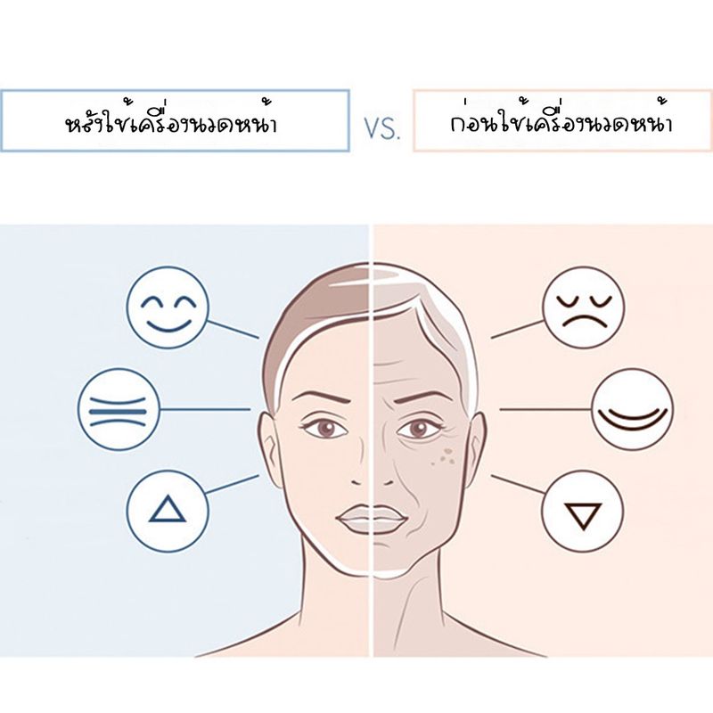 อุปกรณ์ยกกระชับใบหน้า ช่วยทำให้หน้าเรียวV ต่อต้านริ้วรอย F34