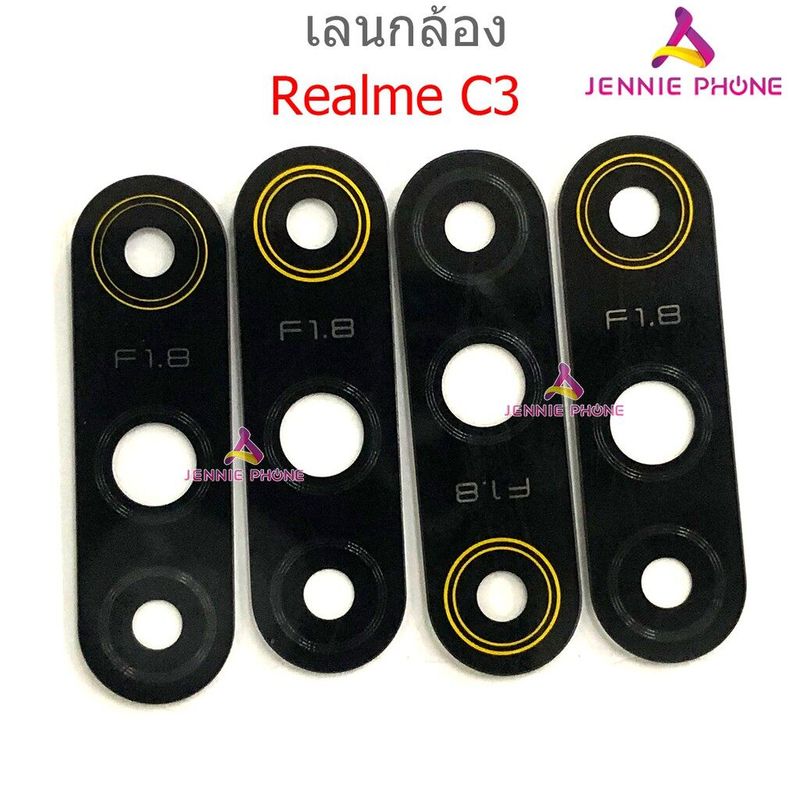 เลนกล้อง oppo realme C3 กระจกเลนส์กล้อง realme C3 กระจกกล้องหลัง Camera Lens realme C3