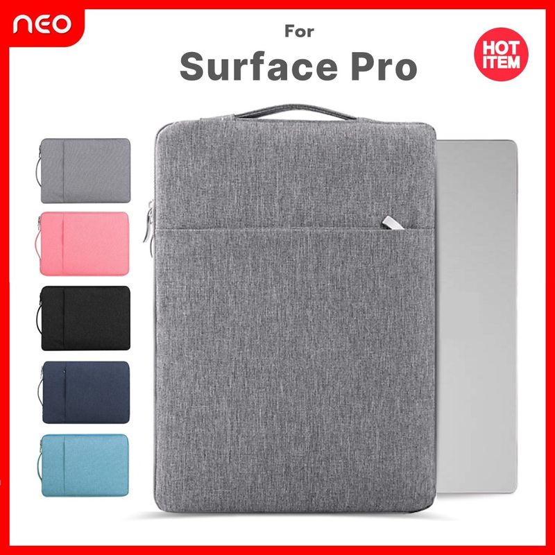 NEO กระเป๋าSurface Pro 8 กระเป๋าSurface Pro 4/ 5/ 6/ 7/ Pro X เคสแท็บเล็ตกันกระแทก Microsoft Surface Pro Briefcase