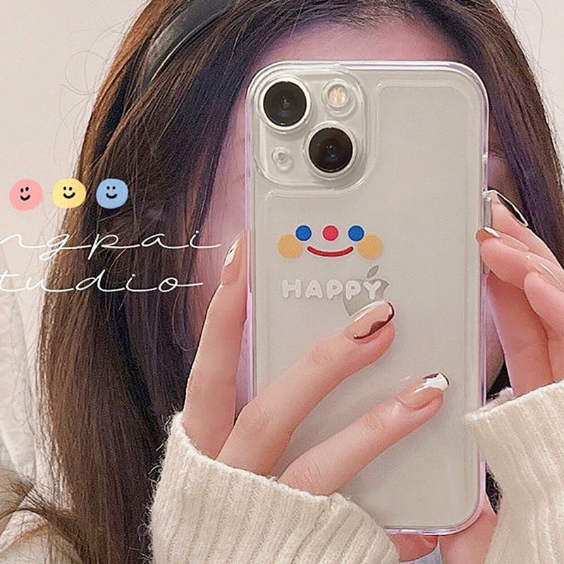 การ์ตูนน่ารัก กันกระแทก เคสโทรศัพท์ For Samsung A54 A34 A13 A52S A10 A10S A13 A70 A23 A53 A22 A72 A73 A20 A30 M10S A20S A21S A12 A32 A51 A71 A22 S10 S21 S20 FE Plus แบบใส TPU Space Case แบบหนา