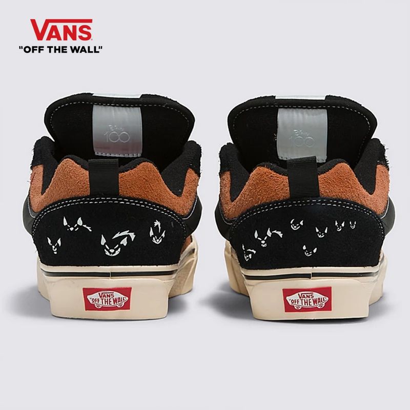 VANS KNU SKOOL - DISNEY 100 SCAR BLACK/BROWN รองเท้าผ้าใบ VANS ชาย หญิง