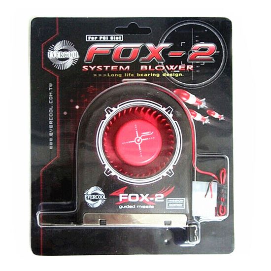 พัดลมระบายความร้อนด้วยแชสซี/PCI พัดลมระบายความร้อนพัดลมดูดอากาศ Fox-2/FOX-1 Super Air Volume