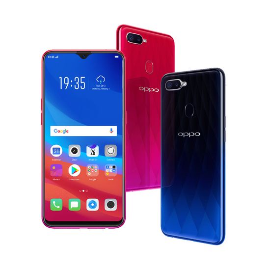 OPPO F9 Ram 8/Rom 256 GB 6.3  หน้าจอใหญ่6.3 ( ฟรีเคสใส+ฟิล์มกระจก+อุปกรณ์เสริมครบชุด)รับประกัน 1ปี