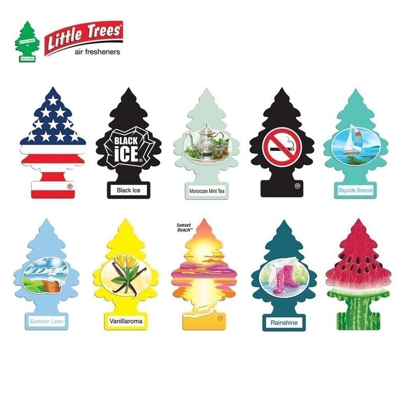 Llttle Trees แผ่นน้ำหอมปรับอากาศ (ลิขสิทธิ์แท้) จำนวนจำกัด Made in USA