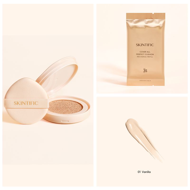 SKINTIFIC Perfect Stay Velvet Matte Cushion