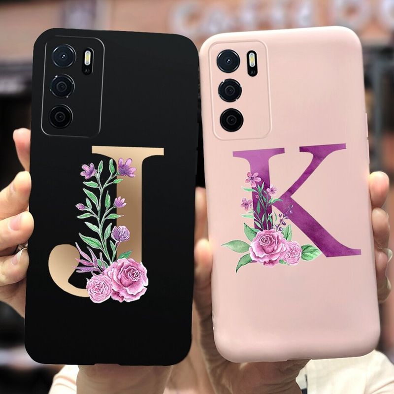 เคสโทรศัพท์สำหรับ Oppo A16 CPH2269เคสกันกระแทกปลอกซิลิโคนนิ่มมีสไตล์ตัวหนังสือสำหรับ Oppo A16 A 16 6.52นิ้ว