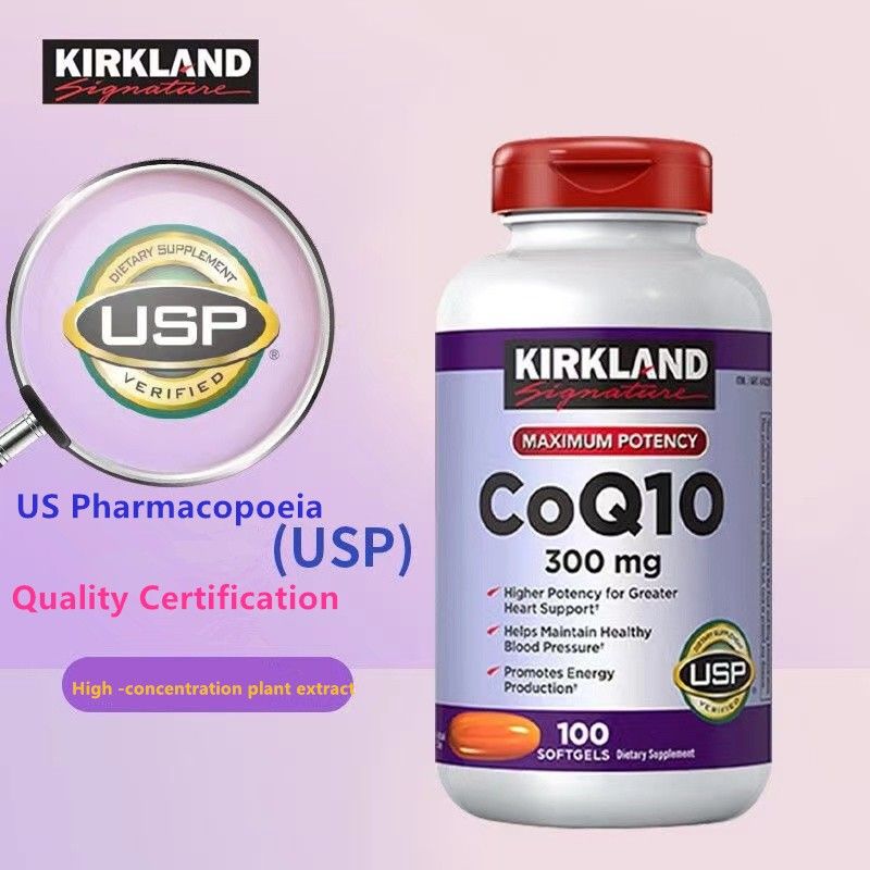 Kirkland coq10 300 mg 100 softgels EXP.07/2025