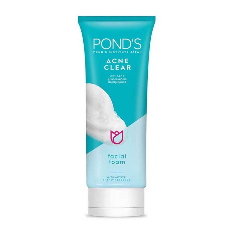 Ponds พอนด์ส โฟมล้างหน้า (6 สูตร) ขนาด 90-100 กรัม