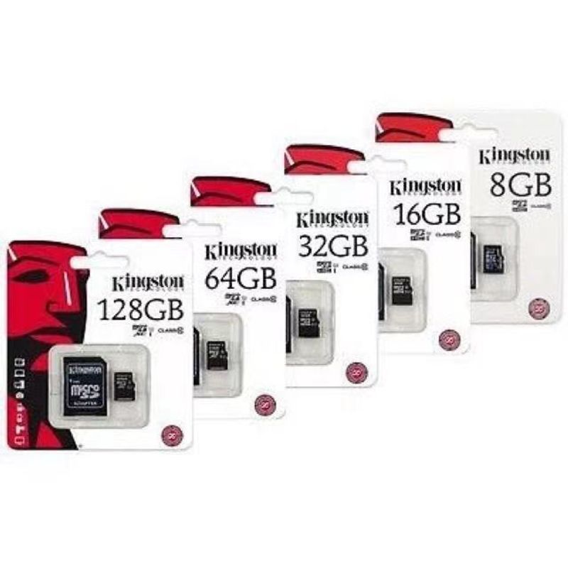 เมมโมรี่การ์ด Kingston Micro sd card Memory Card 2GB/4GB/8GB/16GB/32GB/64GB/128GB