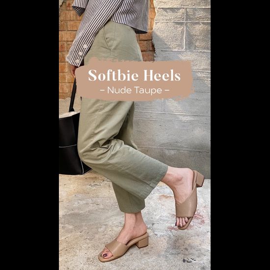 Softbie Heels รองเท้าส้นสูงรุ่นซอฟบี้ ส้นสูง 1.5 นิ้ว (ตรงไซส์) ใส่สบาย หนังนิ่ม พื้นฟู สัมผัสนุ่ม ใส่สบาย