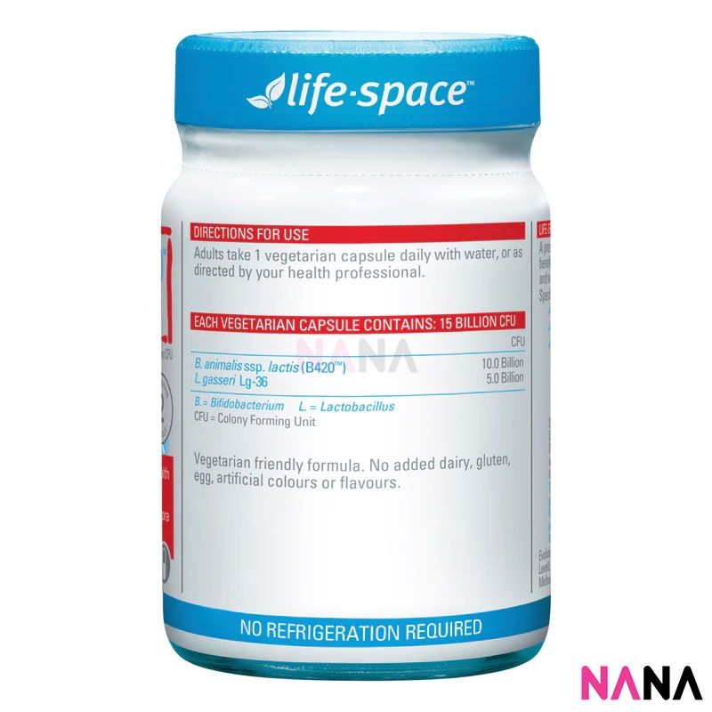 Life Space Shape B420 Probiotic 60 Capsules อาหารเสริมช่วยในเรื่องย่อยอาหารและมีส่วนช่วยลดไขมัน 60 แคปซูล (หมดอายุ:10 2024)