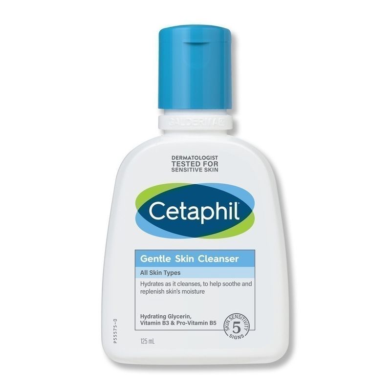 [เซตสุดคุ้ม] Cetaphil Gentle Skin Cleanser 125ml.+ Cetaphil Moisturising Cream 100g.