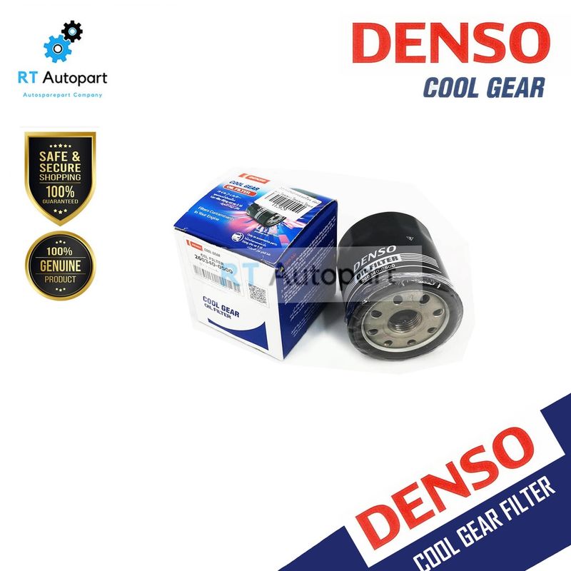 Denso กรองน้ำมันเครื่อง Toyota AE Soluna Yaris Vios ปี03-13 Altis Sienta Avanza ลูกเหล็ก / อัลติส  วีออส 260340-0500