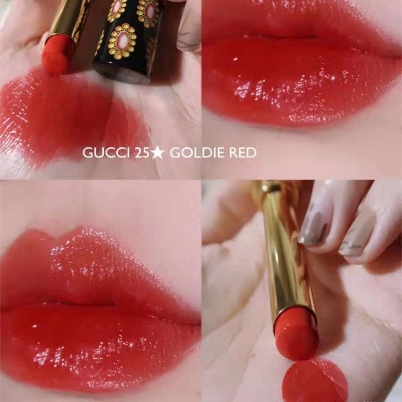 ของแท้ค่ะ100% Gucci Lip Colour Lipstick 25 # 516 # 307 # 515 #216 # 204 # 112 # 113 # 215 # 411 # 412 # 514 # 516