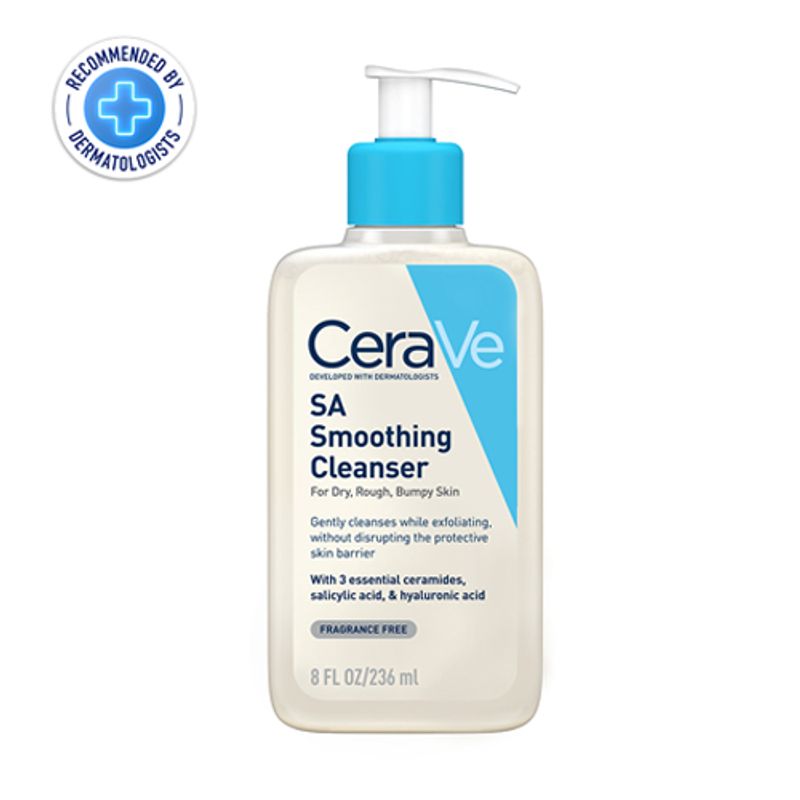 CERA-VE SA Smoothing Cleanser ผลิตภัณฑ์ทำความสะอาดผิวหน้า 236ml