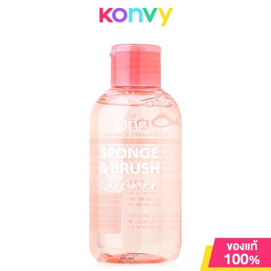 Oni Sponge & Brush Cleaner 150ml โอนิ น้ำยาทำความสะอาดฟองน้ำและแปรงแต่งหน้า