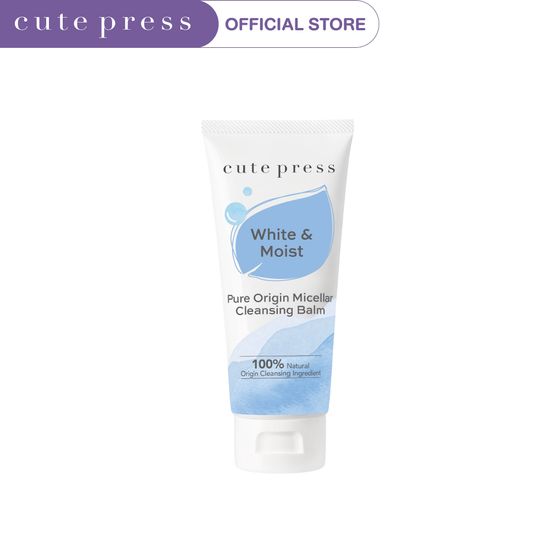 CUTE PRESS บาล์มทำความสะอาดเครื่องสำอางและผิวหน้า PURE ORIGIN MICELLAR CLEANSING BALM 80 g