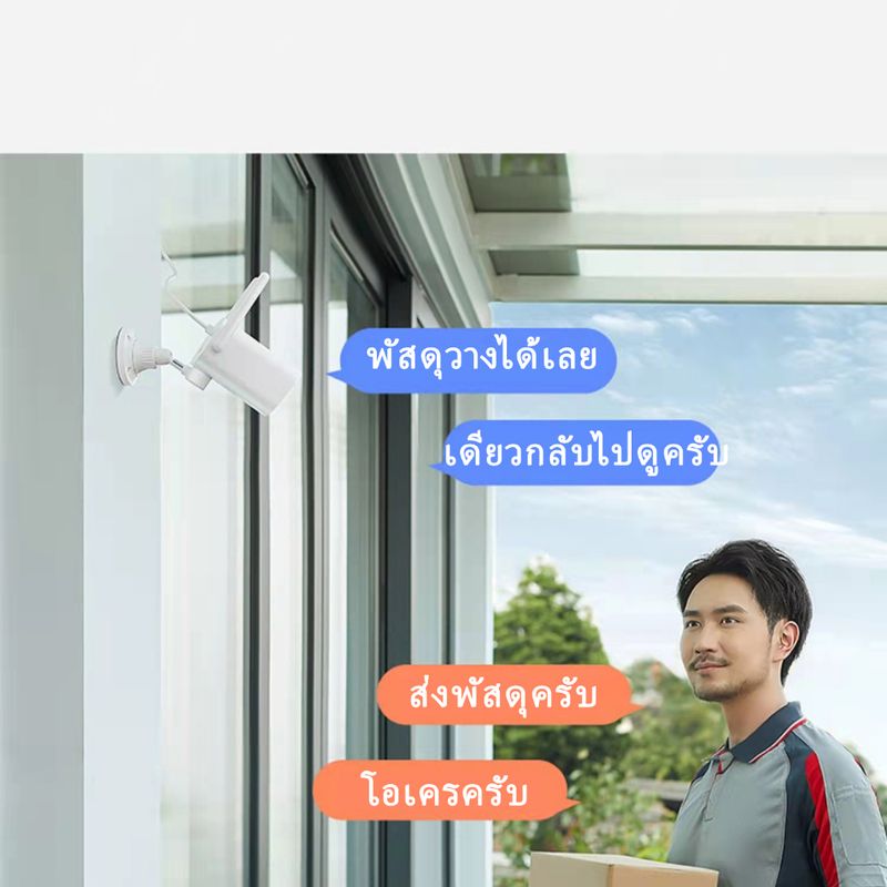 HVISION กล้องวงจรปิด wifi 5G/2.4G รุ่น 6M กล้องวงจรปิดไร้สาย ควบคุมแอปมือถือ หมุน 360องศา กลางคืนภาพสี พูดโต้ตอบได้ APP