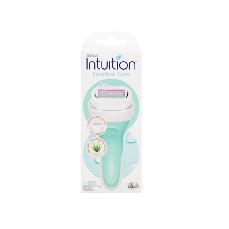 Schick Intuition Sensitive CareAloe & Vitamin E with 1 Refill  ชิค อินทูอิชั่น ชิค อินทูอิชั่น เซนซิทีฟ แคร์ อโลแอนด์ วิตามินอี รีฟิล พร้อมใบมีด