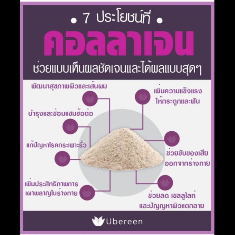 🔥 ยูเบรีน คอลลาเจน Ubereen Collagen 100,000 mg