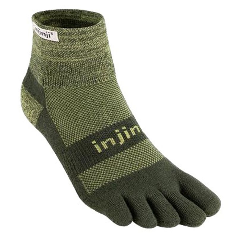 INJINJI TRAIL MIDWEIGHT MINI-CREW XTRALIFE ถุงเท้าแยกนิ้ว เหมาะกับการวิ่ง การออกกำลังกาย หรือใส่ในชีวิตประจำวันก็ได้