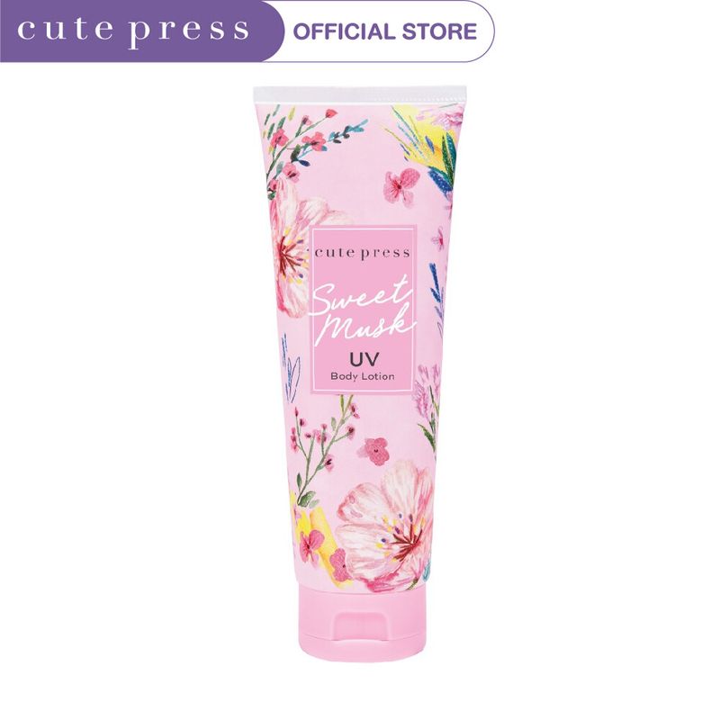 CUTE PRESS โลชั่นบำรุงผิวกาย SWEET MUSK UV BODY LOTION 250 g