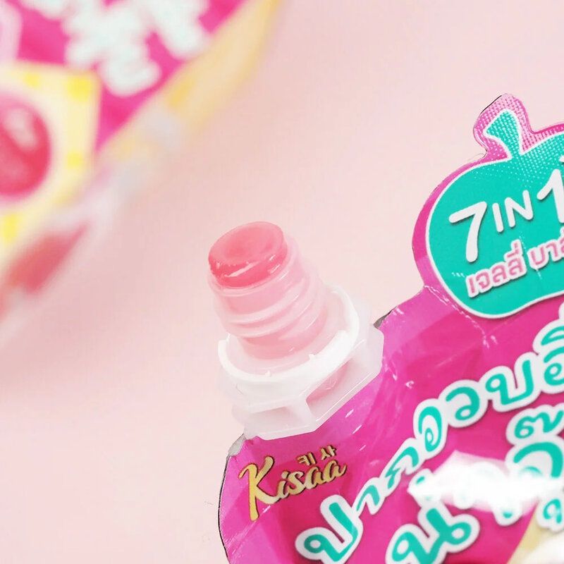 Kisaa Glow Care Jelly Balm 5g คิซ่า เจลลี่บาล์มกลิ่นแอปเปิ้ล.