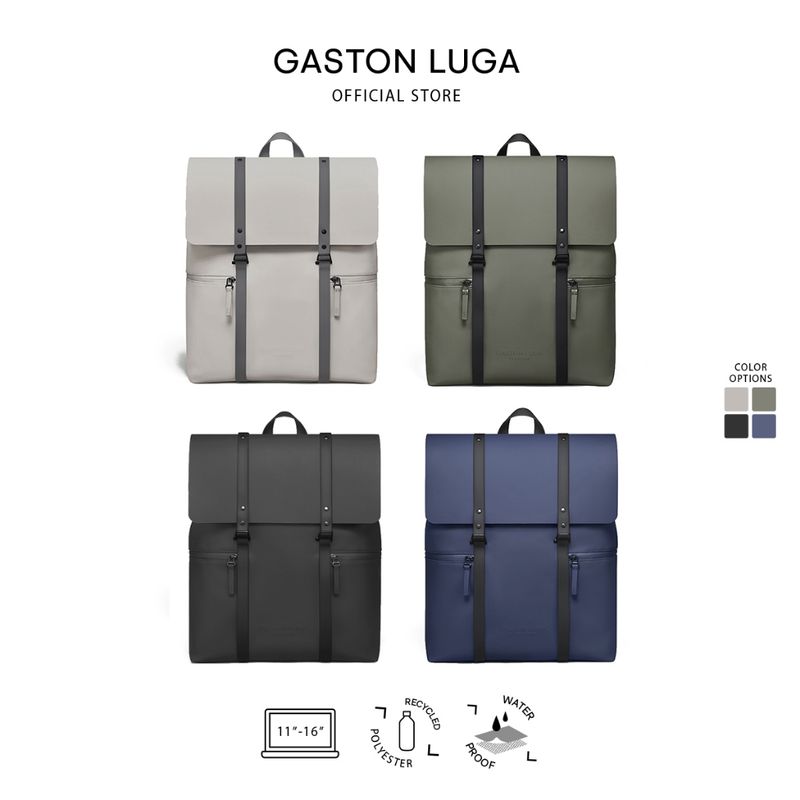 Gaston Luga รุ่น Splash 2.0 - 16 นิ้ว (พร้อมส่งจากไทย)  กระเป๋าใส่แล็ปท็อป กันน้ำ