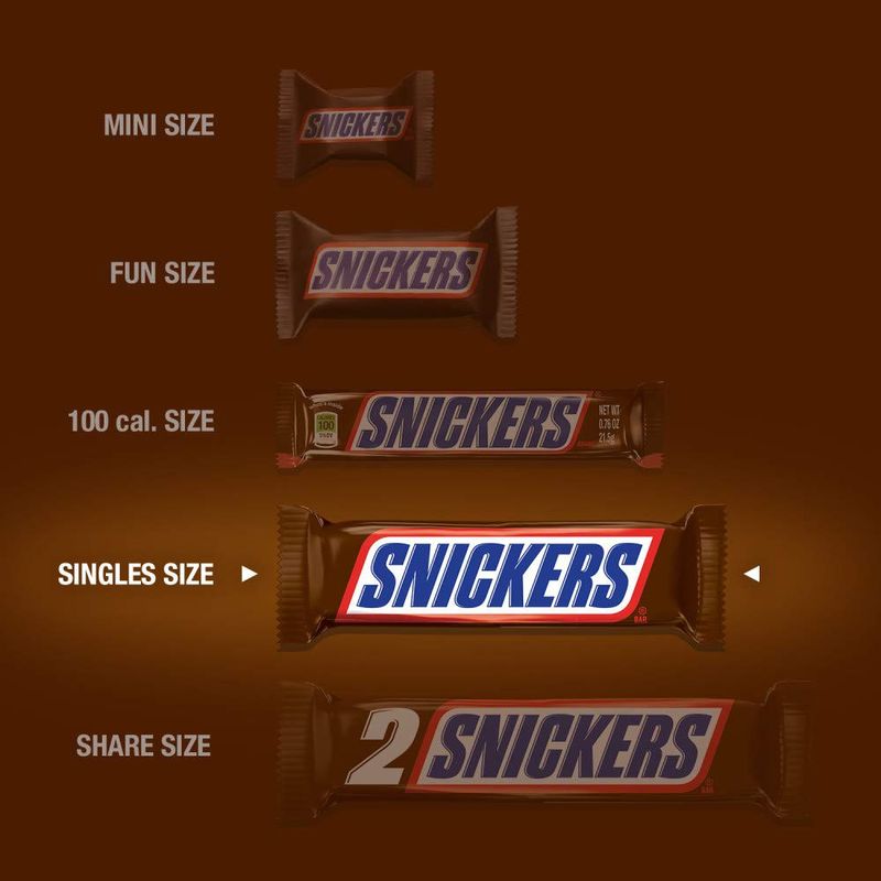 ช๊อกโกแลต Snickers minis 1 ถุง มี 17 ชิ้น 333g BBF 06/10/24