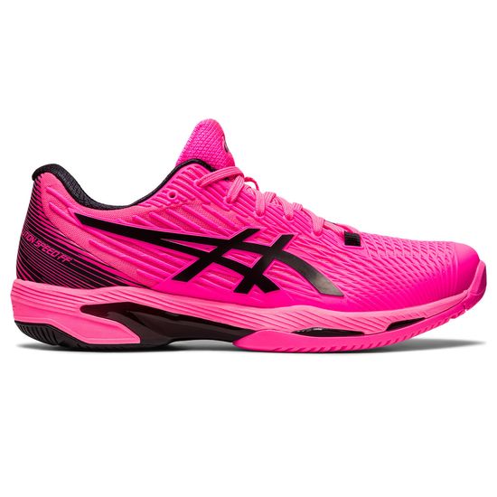 ASICS :  SOLUTION SPEED FF 2 MEN CPS รองเท้า ผู้ชาย รองเท้าผ้าใบ รองเท้าเทนนิส ของแท้  HOT PINK/BLACK