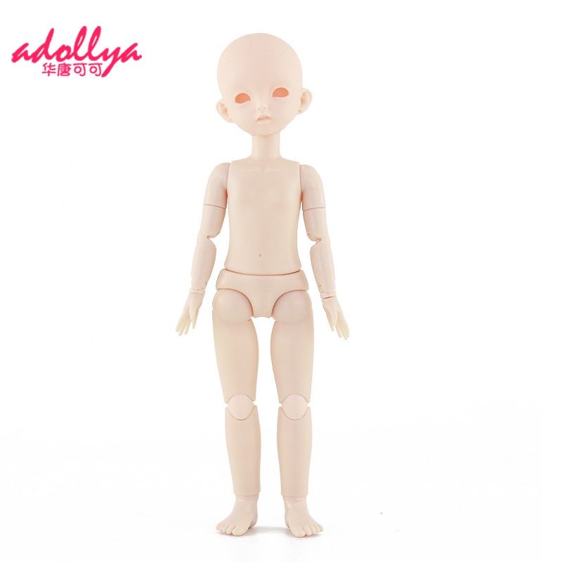 Adollya ตุ๊กตา BJD 1/6 28 ซม. หัวตุ๊กตา กล้ามเนื้อ สีขาว และตุ๊กตาเปลือย ของขวัญแฟชั่น ของเล่น สําหรับเด็กผู้หญิง