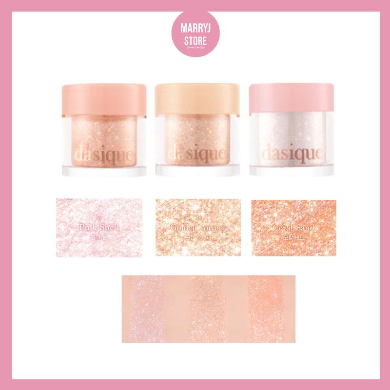 (แท้/พร้อมส่ง💗) Dasique Starlit Glitter Powder 2.5g.